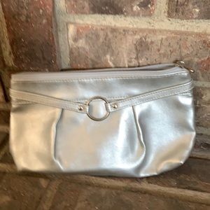 Silver Clutch Like New